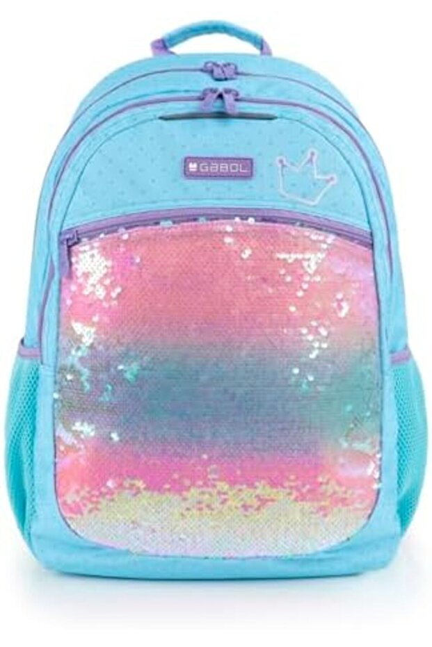 FANTASY Backpack, light blue, Dimensions: 34x46x20 cm