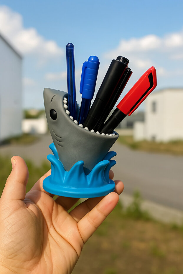 Shark Pen Holder