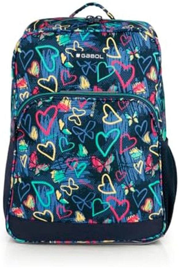 Backpack adaptable to trolley CHALK, dark blue