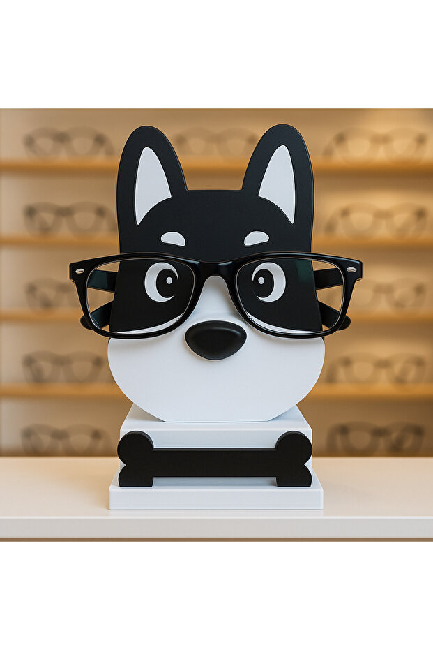 3D Dog Glasses Stand-406