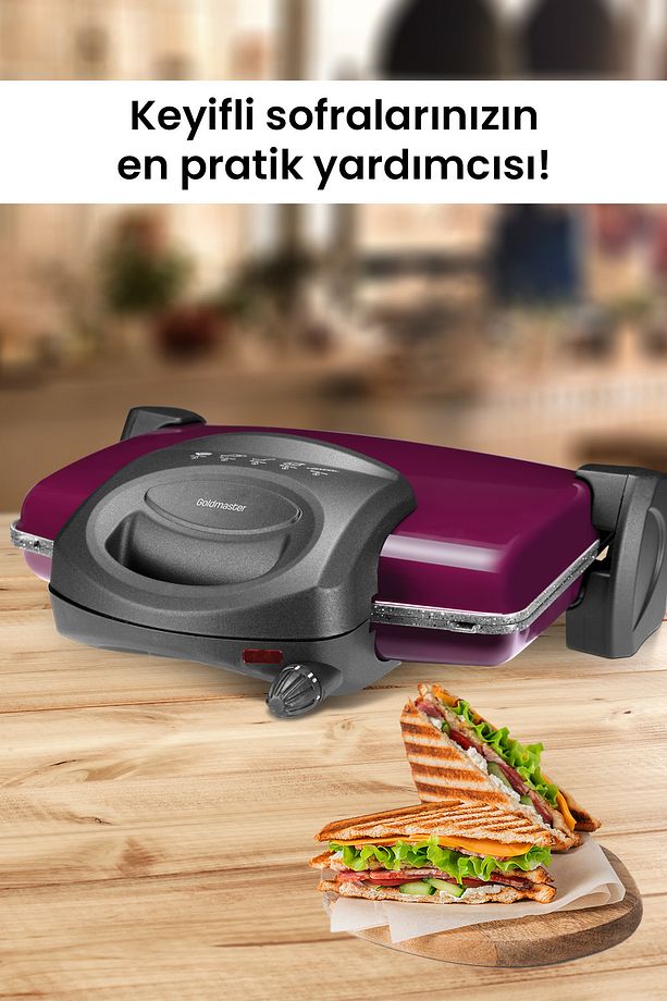 Menekşe Elektrikli Mutfak Çeyiz Seti 4 Lü Evlilik Paketi  GM7702 - 3