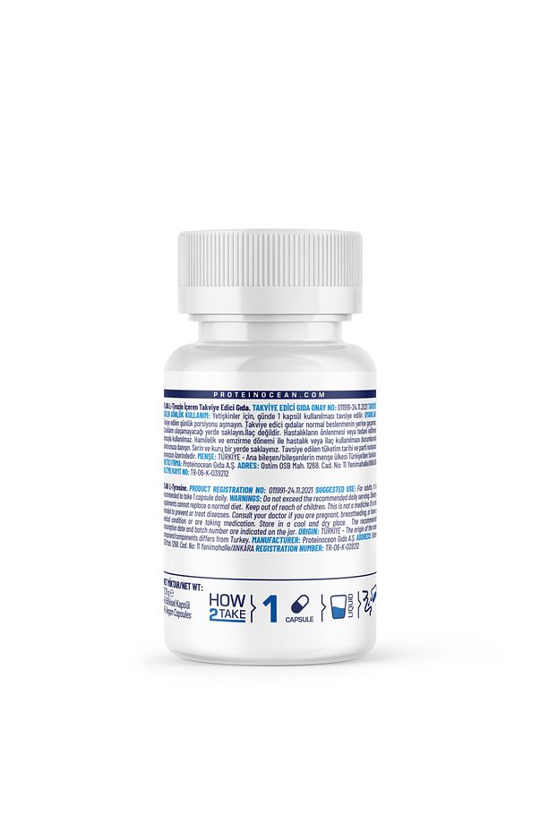 L- Tyrosine - 45 Kapsül X 2 Adet - 2