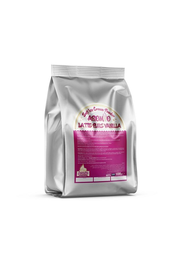 14 Adet (1 KOLİ) Vanilyalı Soft Dondurma Tozu Latte Plus (SÜT İLE YAPILIR) 1.250gr - 4