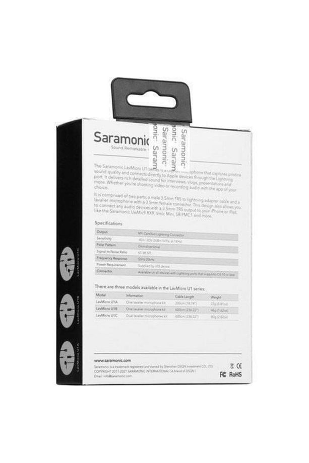 Lavmicro U1a Iphone Için Lightning Bağlantılı Yaka Mikrofonu - 4