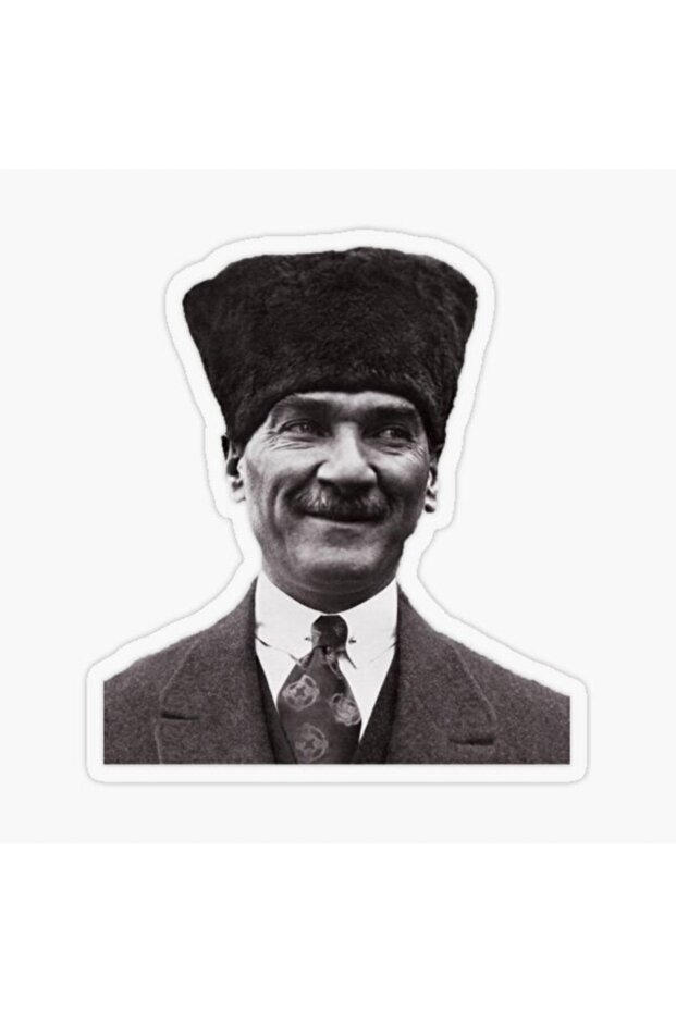 Ataturk Auto Car Sticker Paste As Our Ancestor Smiles