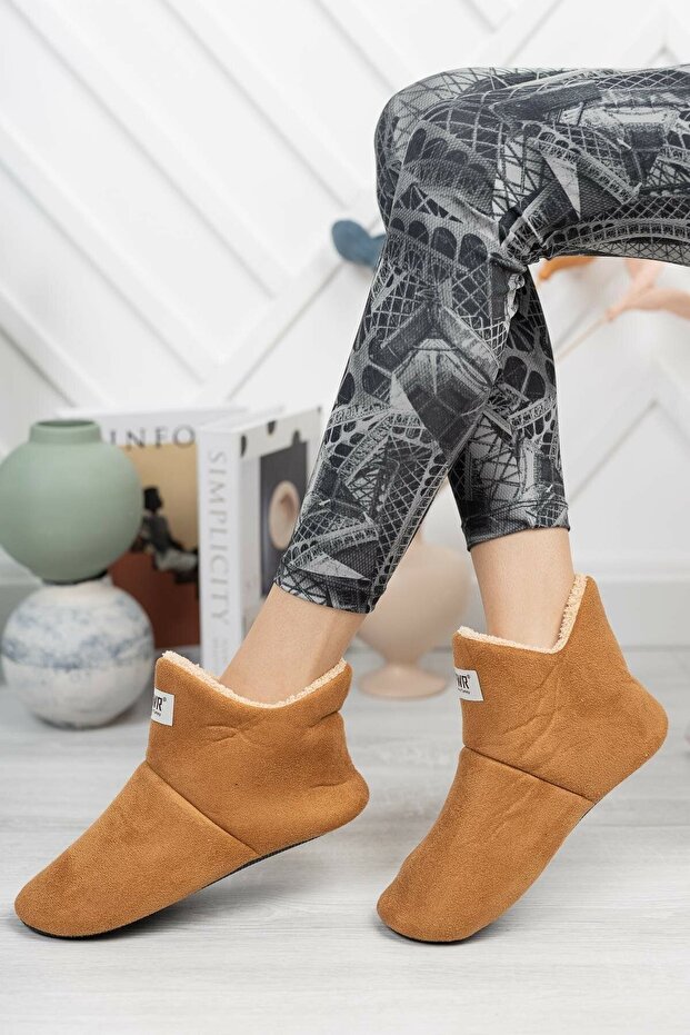 Unisex Yumuşak Hafif Taban Ev Botu Panduf - 1