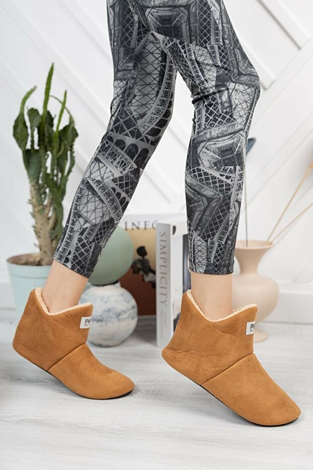 Unisex Yumuşak Hafif Taban Ev Botu Panduf - 2