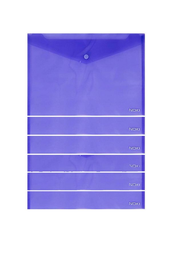 Mor Çıtçıtlı Zarf Dosya 6 Adet - 1