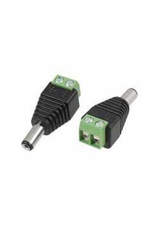5.5*2.1mm Kamera Için Dc Power Erkek Plug Jak Adaptör Konnektör Plug - 1