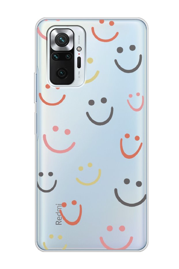 Redmi Note 10 Pro Smile Design Super Transparent Phone Case