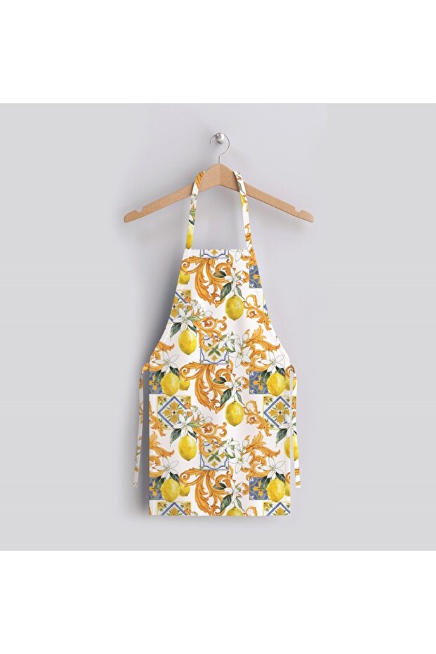 مريلة مطبخ بتصميم ليموني - 2