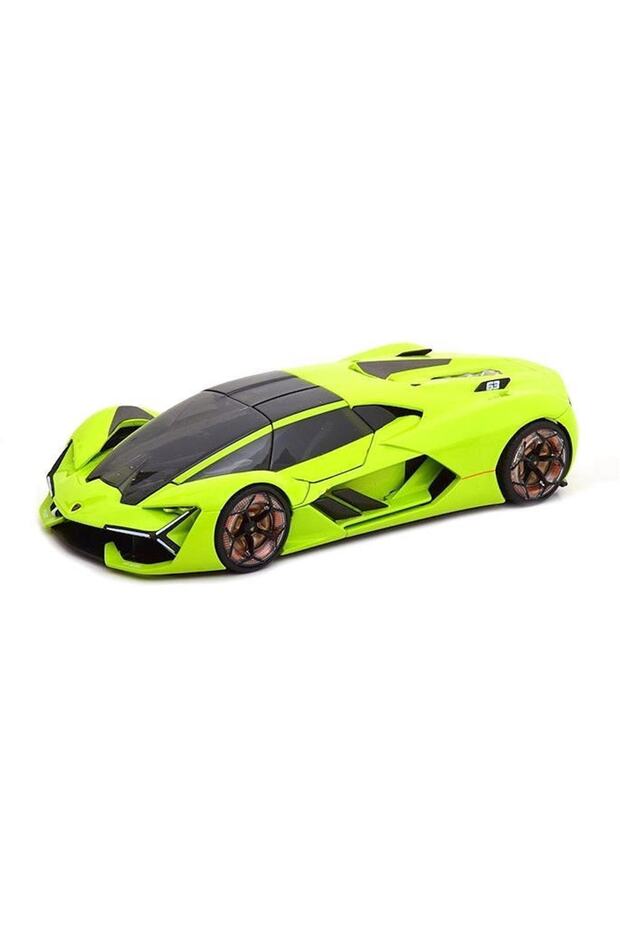 1:24 Lamborghini Terzo Millennio Yeşil Model Araba (AYNI GÜN KARGO) - 1