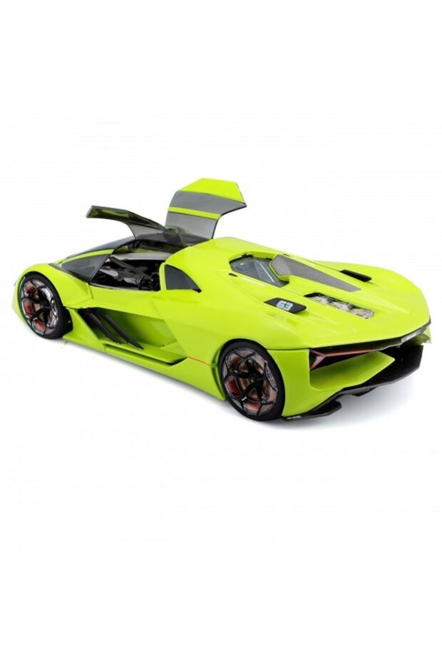 1:24 Lamborghini Terzo Millennio Yeşil Model Araba (AYNI GÜN KARGO) - 3
