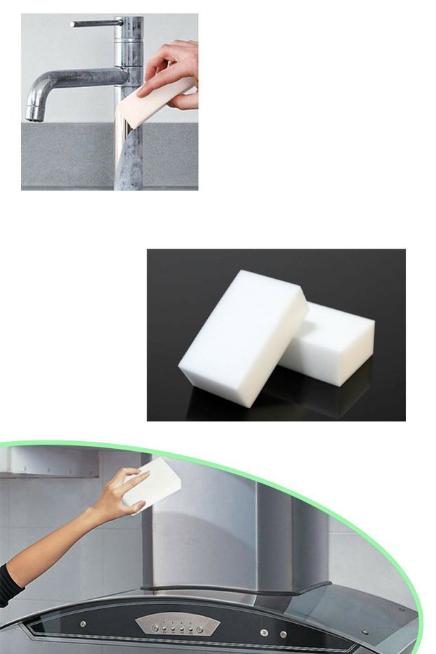 2Pcs Magic Sponge Magic Sponge - for Stubborn Stains