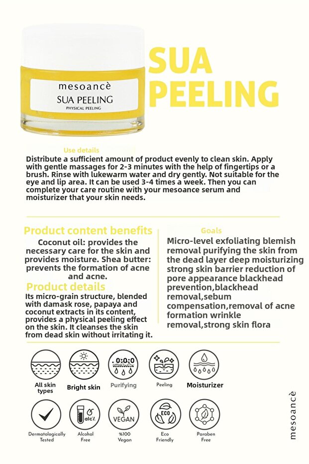 Sua Peeling Vitamin C Moisturizing Anti-Blemish and Purifying Peeling - 50 ml - 20