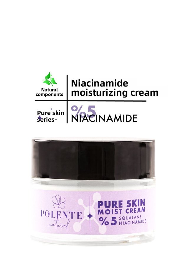 Pure Skin Moist Cream - Moisturizing Cream Containing 5% Niacinamide (50 ml)