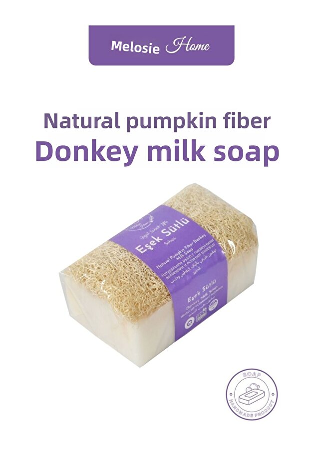Pumpkin Fiber Donkey Milk Soap