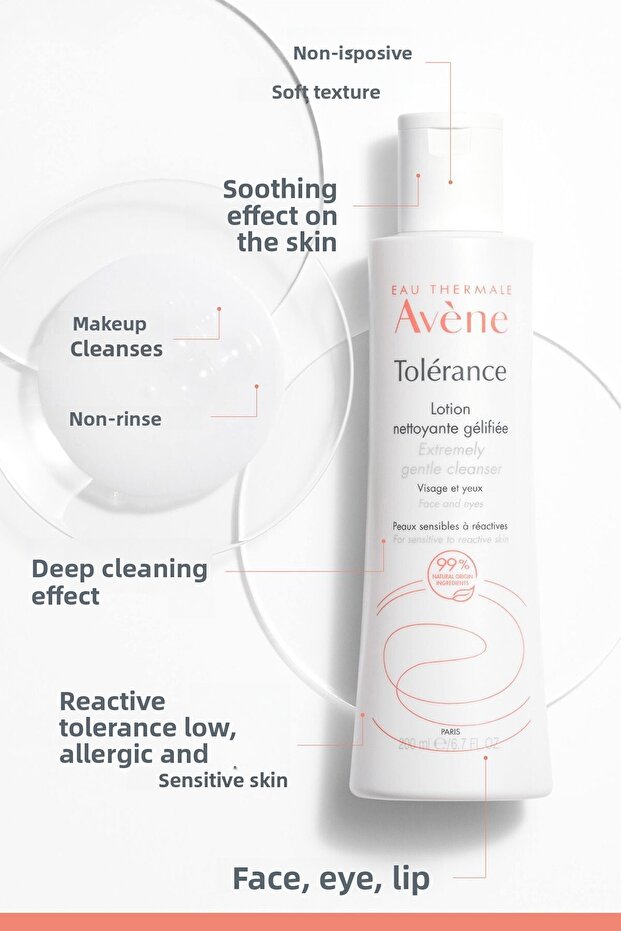 Tolerance Lotion Soothing Cleansing Lotion for Sensitive Skin 200 ml - 4