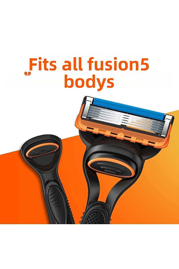 مجموعة شفرات الحلاقة البديلة Fusion Advantage، مكونة من 8 قطع - 6