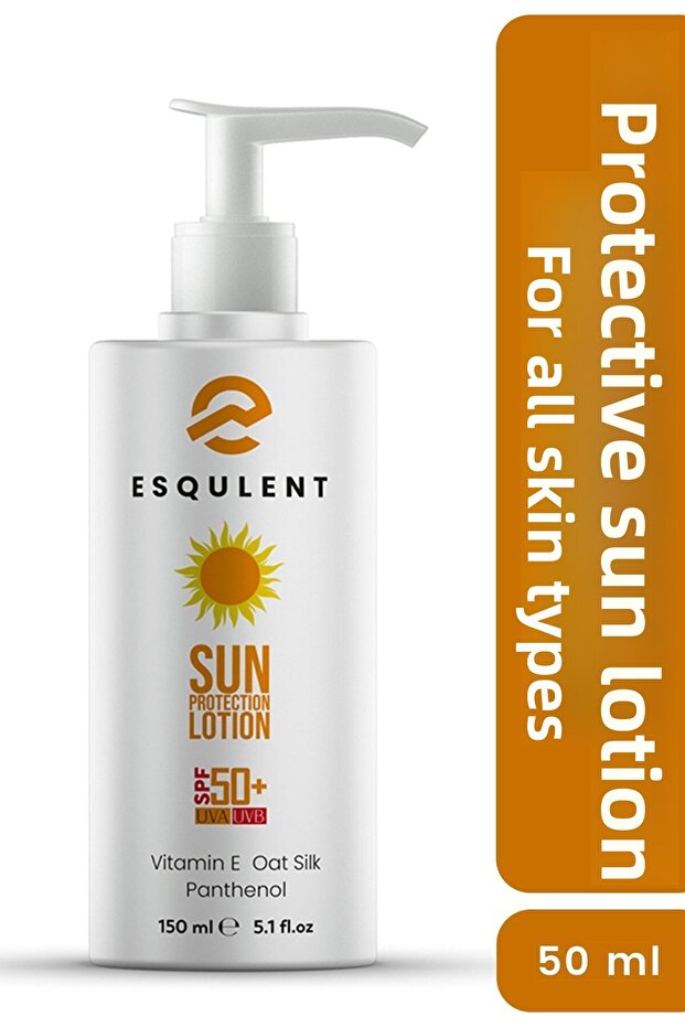High Protection Sun Lotion SPF 50 Protects Your Skin Against UVA / UVB Sun Rays