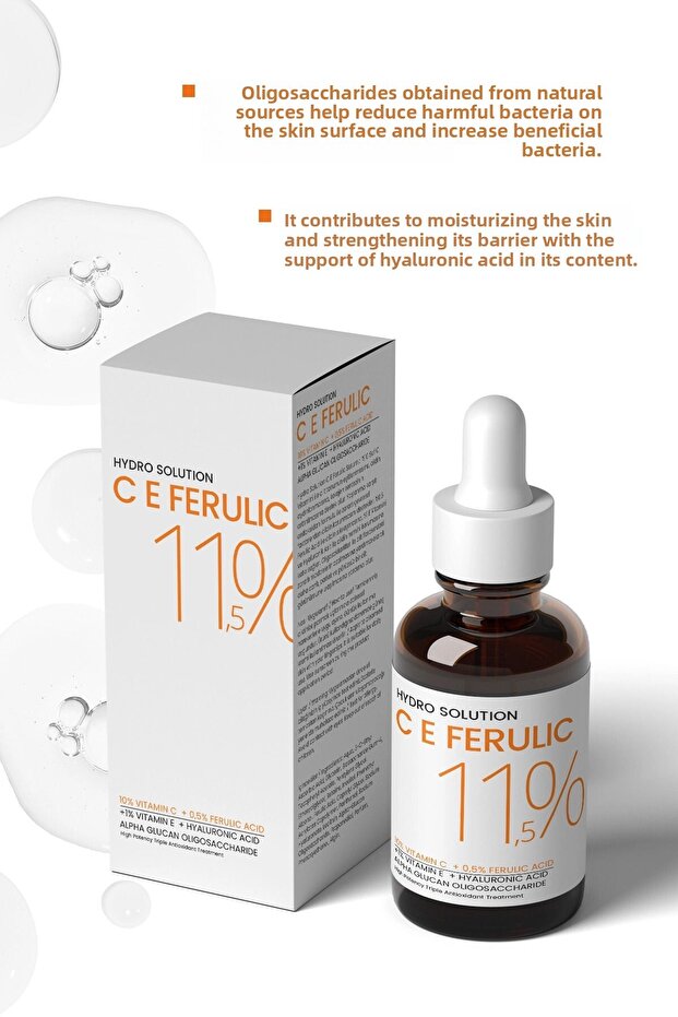 Hydro Solution C E 10% Vitamin C 0,5% Brightening Ferulic Acid 30 ml - 4