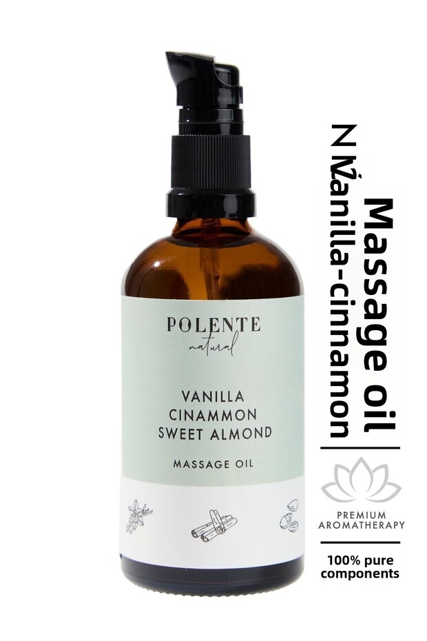 Cinnamon & Vanilla Energizing Massage Oil (100 ml)