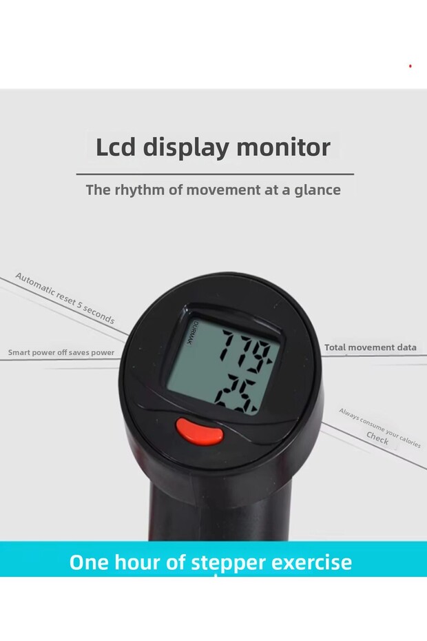 Stepper Exerciser - Vertical Elliptical Model with Step Band and Weather Resistance Band - 4