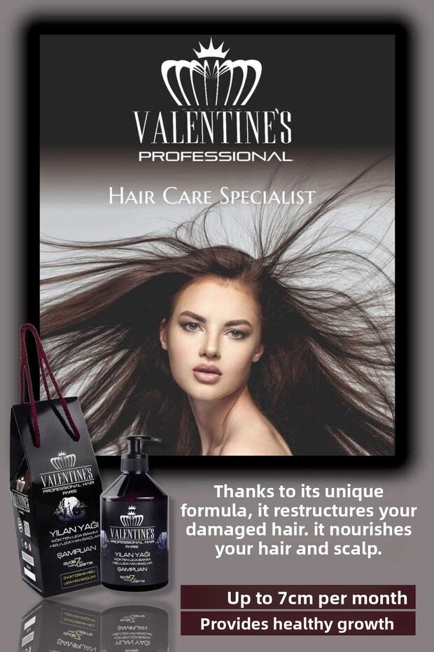 Fast Growing Hair Ultra Care 19 Premium Snake Oil Shampoo Containing Natural Plant Extracts 500ml