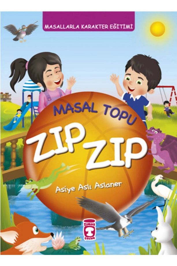 Masal Topu Zıp Zıp - Masallarla Karakter Eğitimi (FLEKSİ CİLT) - 1