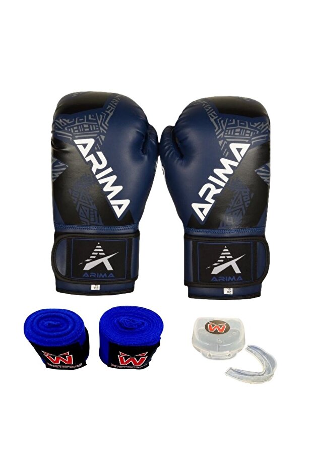 Force Boks Eldiveni+ Boks Bandaj+ Dişlik Seti - 1