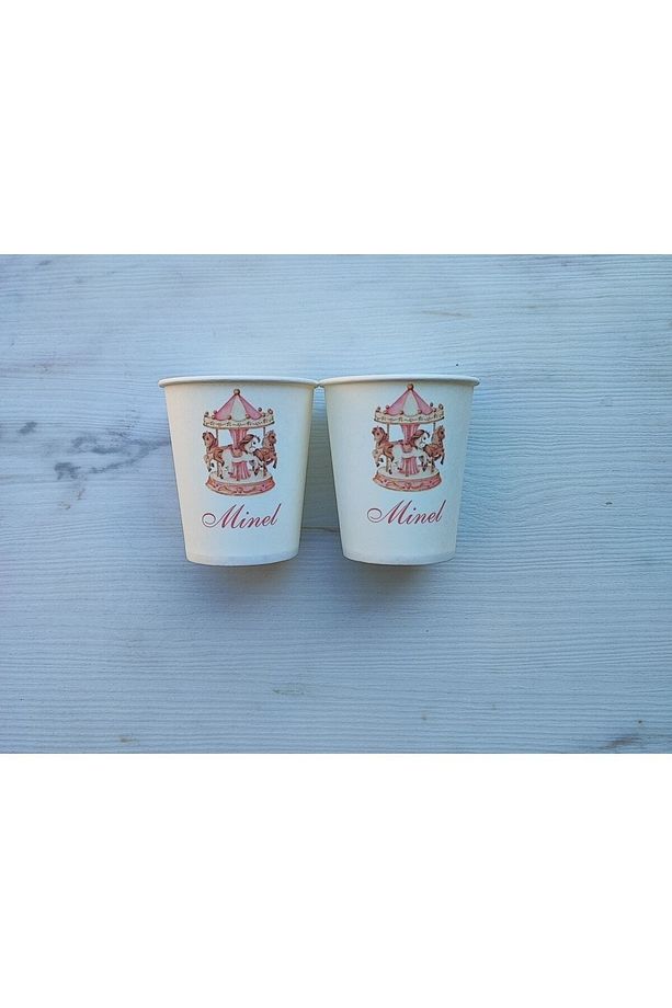 Baskılı 7 Oz(200 ML) Karton Bardak 50 Adet - 4