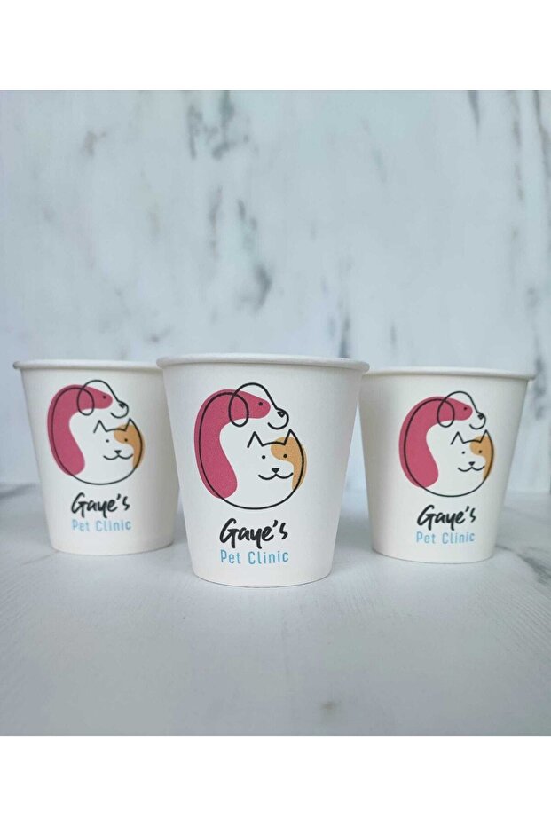 Firmaya Özel Baskılı Karton Bardak 7 Oz 1000 Adet - 7