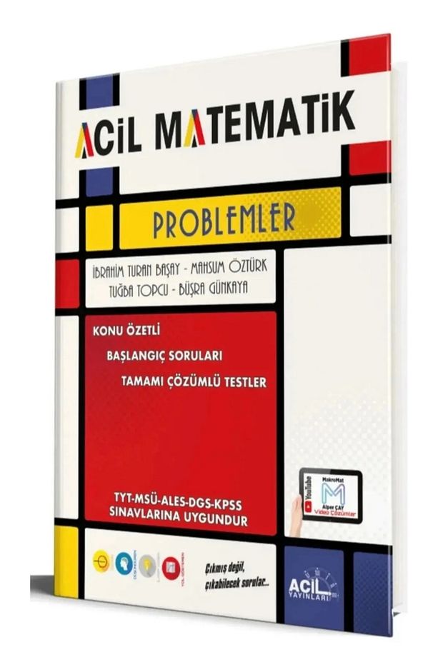 Acil Problemler Fasikülü 2026 - 1