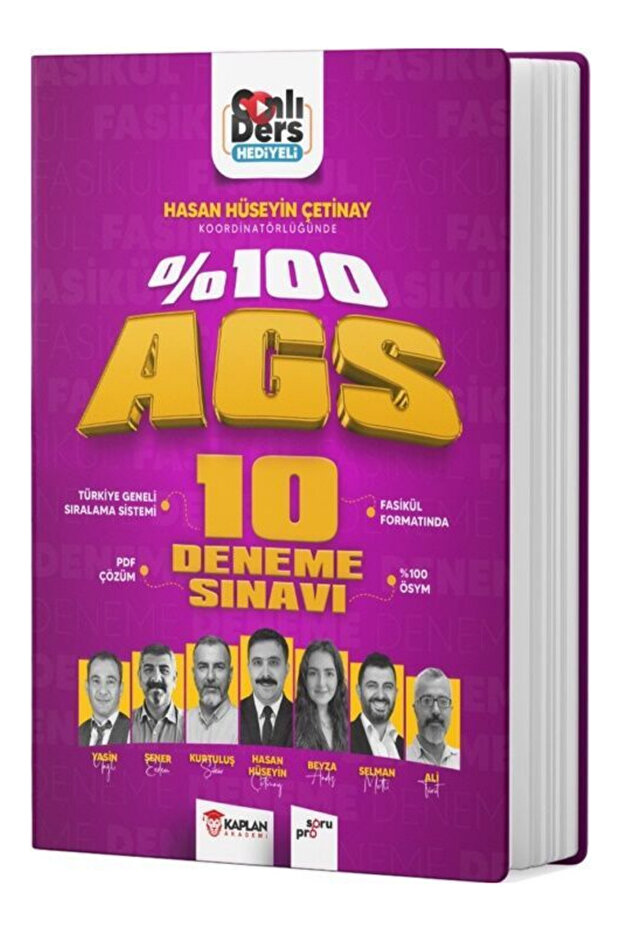 MEB AGS 10 Deneme Sınavı - 1