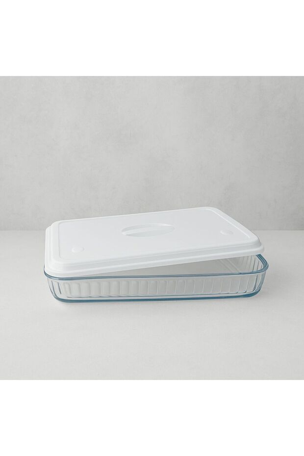 Plastic Rectangular Pyramid Cover 1 Piece White - 3