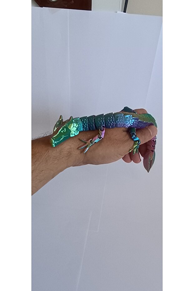 Hareketli Ejderha 3D Figür Oyuncağı - 6