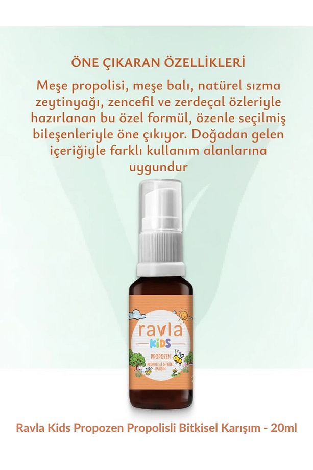 Kids Propozen Propolisli Bitkisel Karışım - 20ml - 4
