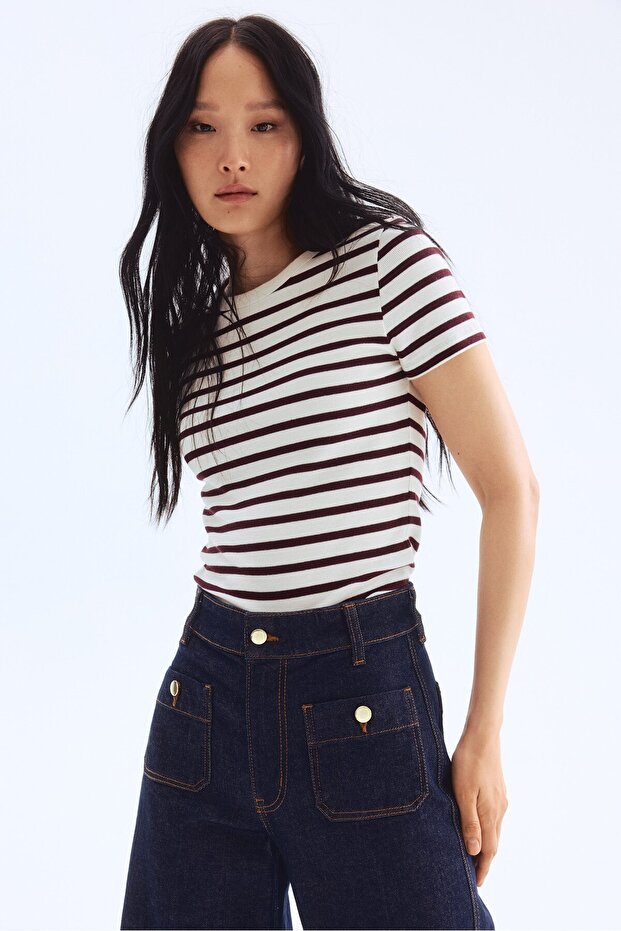 Wide High Ankle Jeans - 2