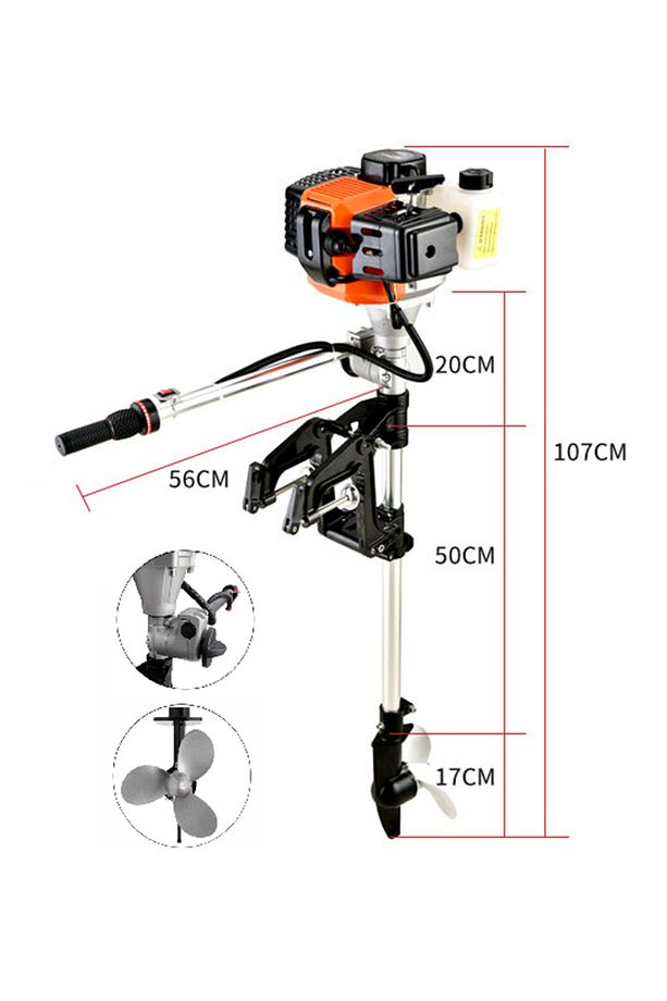 Bp500 Dıştan Takma Tekne Bot Motoru 4,2hp - 6