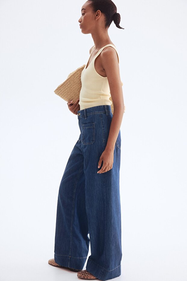 Wide High Jeans - 5