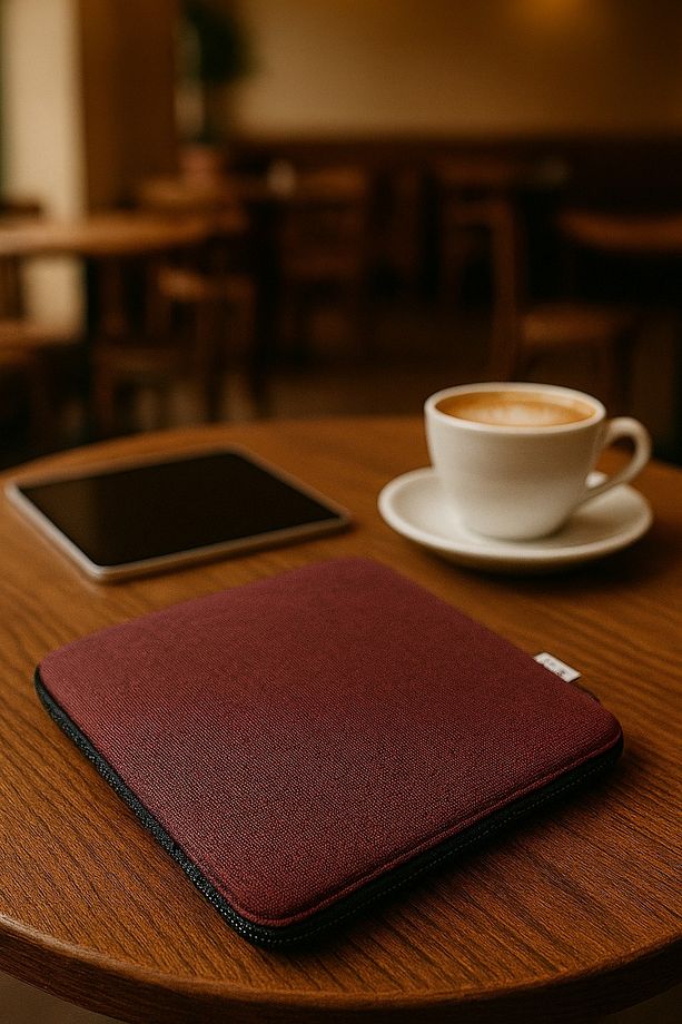 %100 El Yapımı Küçük Boy Tablet Çantası - 1