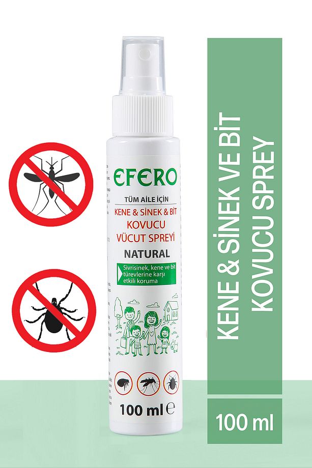 Sivrisinek, Kene Ve Bit Kovucu Sprey - 8 Saat %100 Koruma - 100 ml - 1