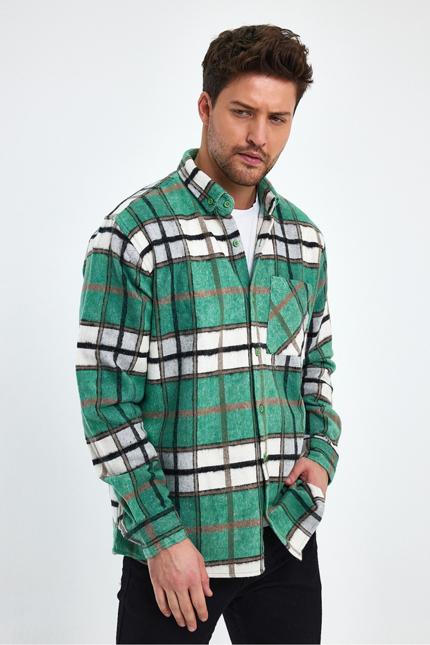 Kareli Ekose Oduncu Gömlek - 9