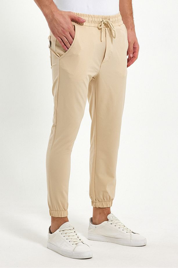 Lastik Paça Jogger Pantolon - 4