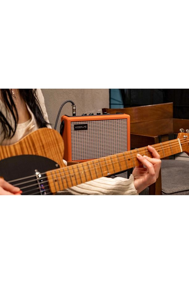 Nova-15g-or 15w Şarjlı Gitar Amfisi - 24 Cm Adaptör - 2