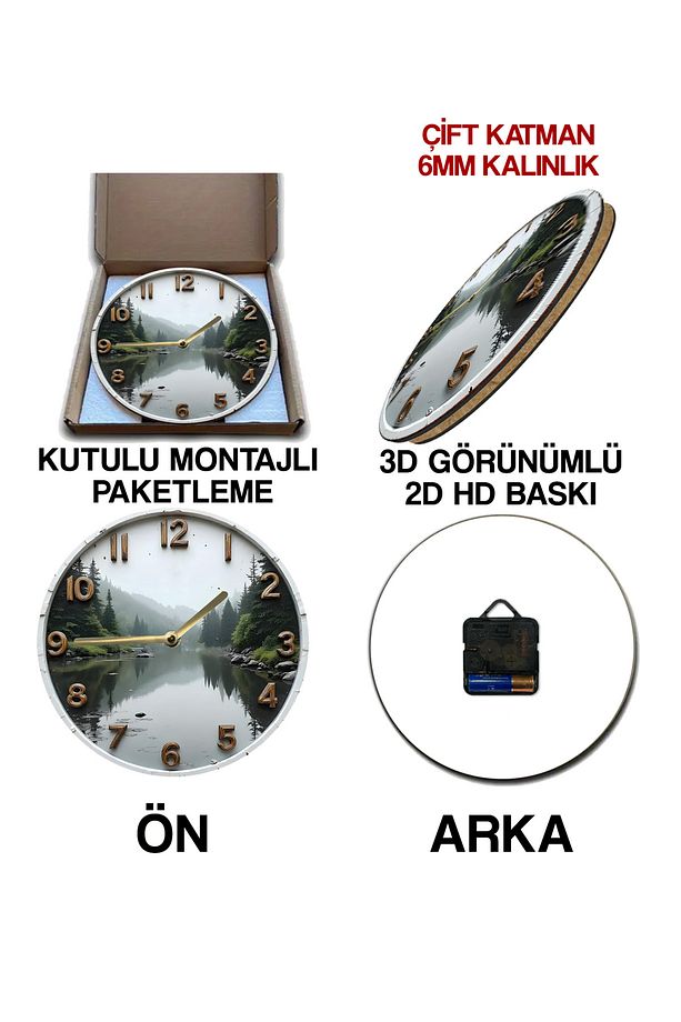 🌲 Forest Reflection | Doğanın Sessiz Ritmi 🌲 sdw265 - 7