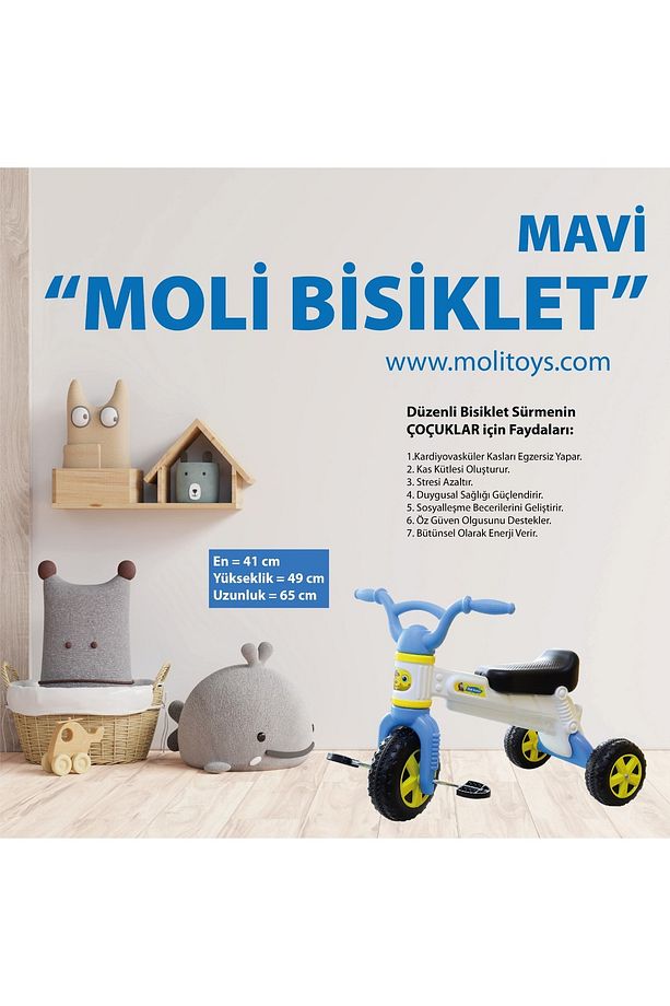 Moli Bisiklet (kız Ve Erkek Çocuklara Uygun Renklerde) - 2