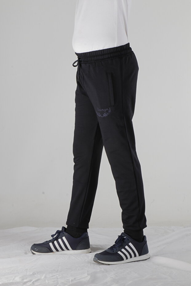 Çocuk Lacivert Eşofman Altı - 4