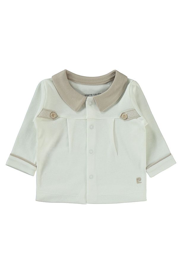 Erkek Bebek Pijama Takımı 0-3 Ay Bej - 3