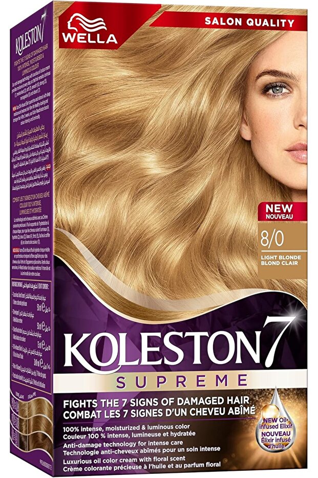 Koleston Supreme KIT 8/0 - LIGHT BLONDE